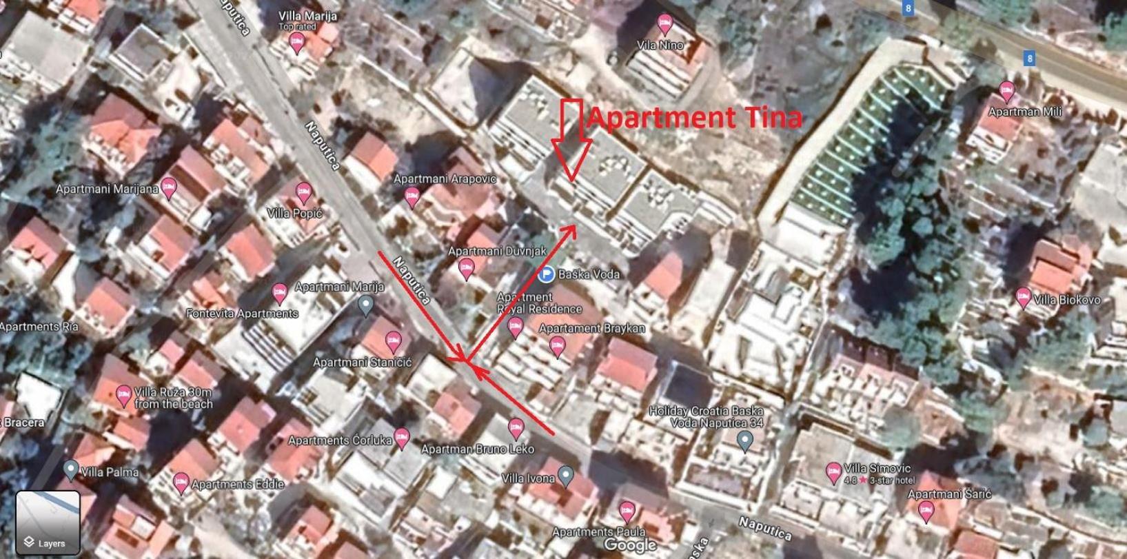 Apartment Tina Башка-Вода Екстер'єр фото